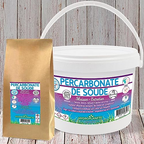 Percarbonate de soude ecologique polyvalent HYDROPLANETE pur 2.5kg