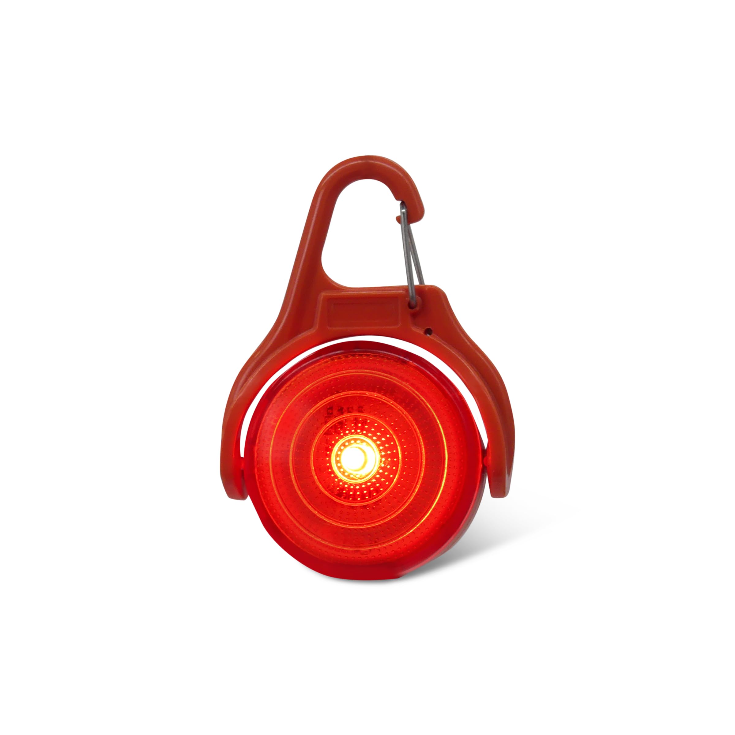 Rechargeable Adventure Light | Water Resistant Bright LED Clip-On Flashing Light for Dog Walking, Running and Outdoor Activities
