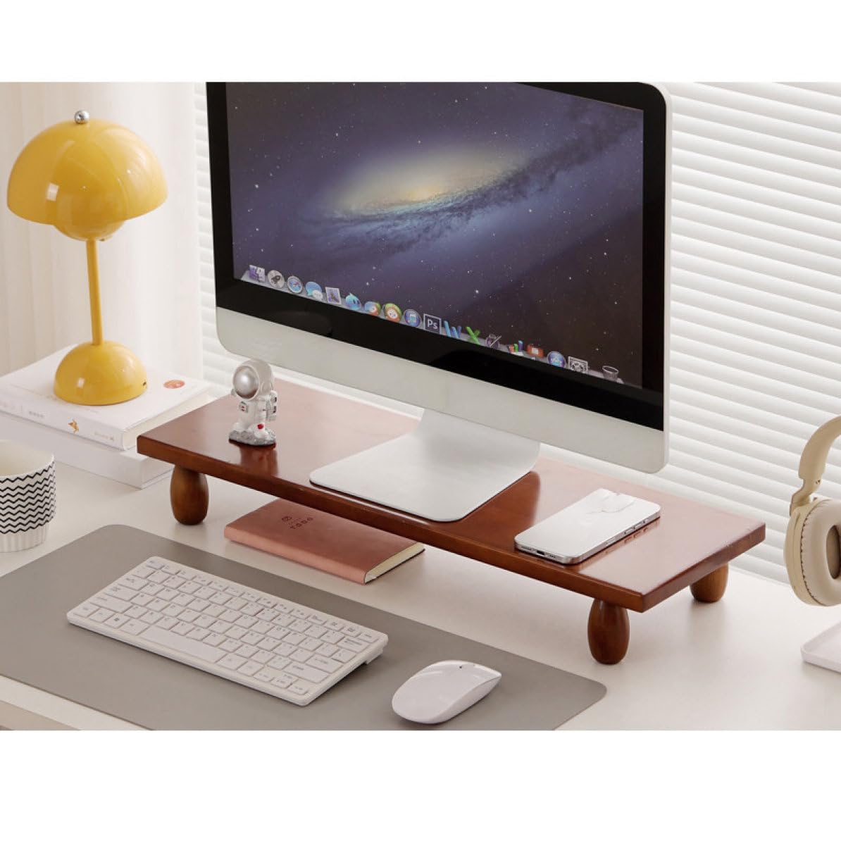 Amazon.co.jp: MJKQ9 モニタースタンド モニター台 机上台 キーボード