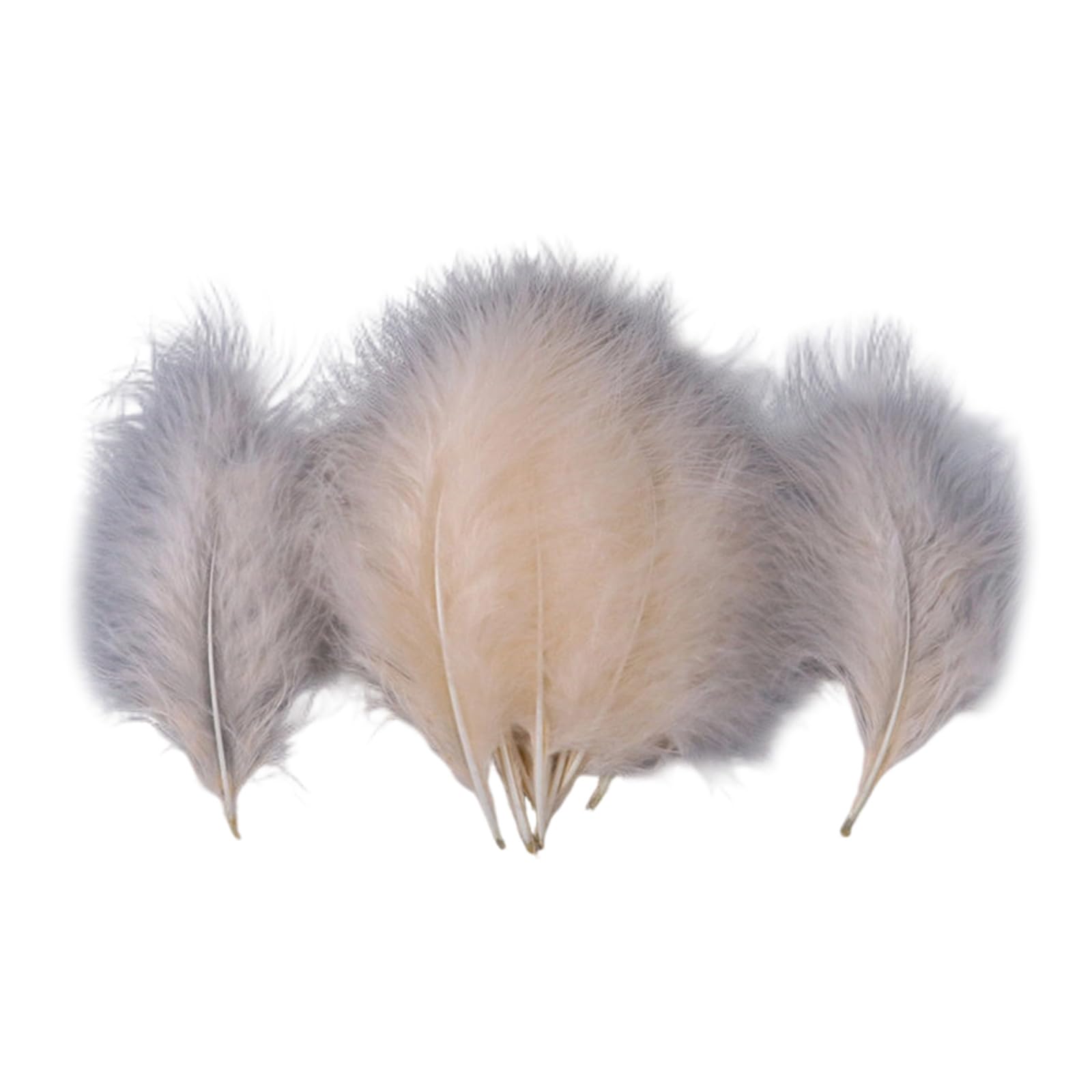 Whoasyst 100Pcs Assorted Colored Quills 15-20CM Natural Craft Quills for Craft Jewelry Making Clothing Accessories Soft Decorative
