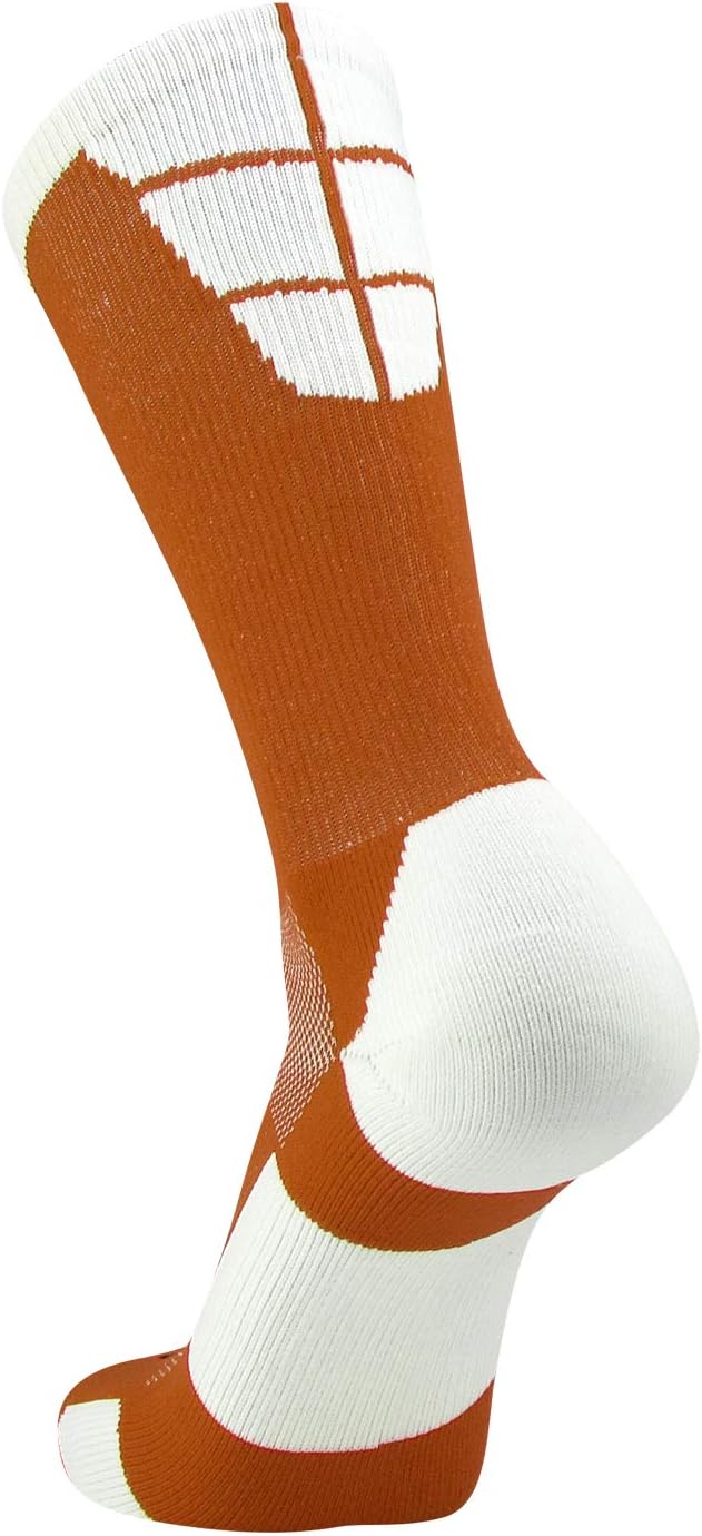 TCK Goalline 2.0 Football Socks Crew Length Basketball Socks : Sports & Outdoors