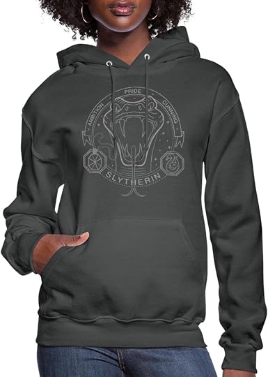 Amazon.com: Spreadshirt Harry Potter Slytherin Snake - Sudadera con capucha  para mujer : Ropa, Zapatos y Joyería