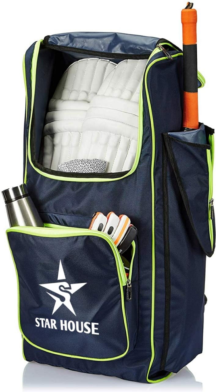 Star House- Cricket Kit Bag Latest 2021 (Blue-Green) 3