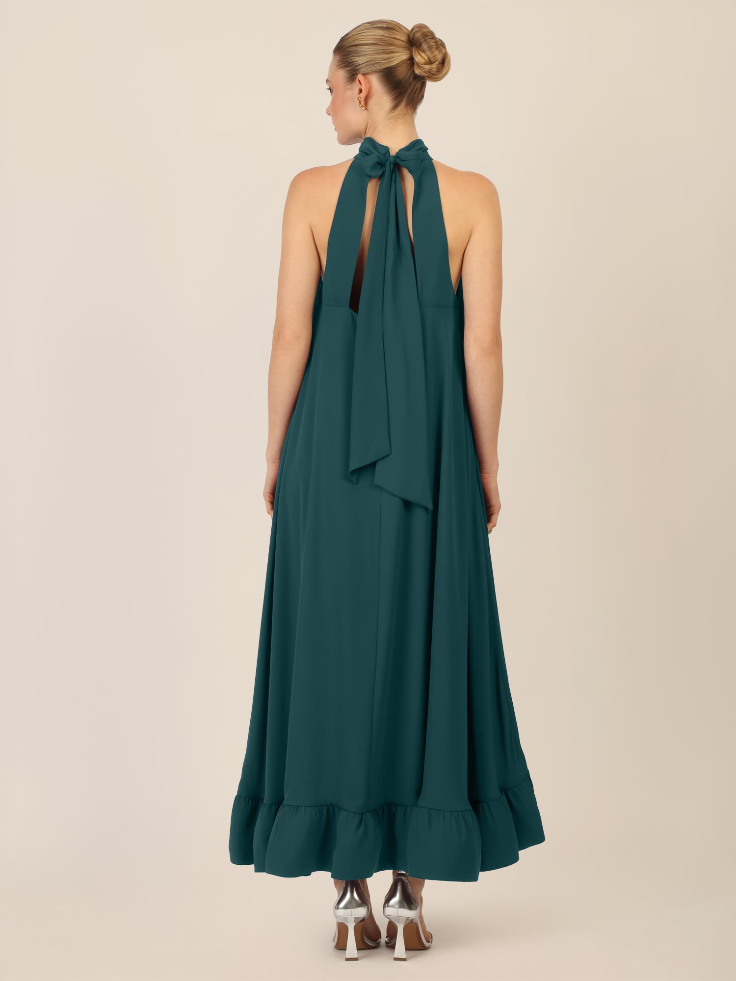 APART Fashion Damen Chiffonkleid Chiffonkleid