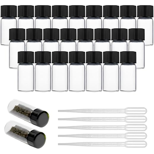 Clear Borosilicate Glass Vials 5ml