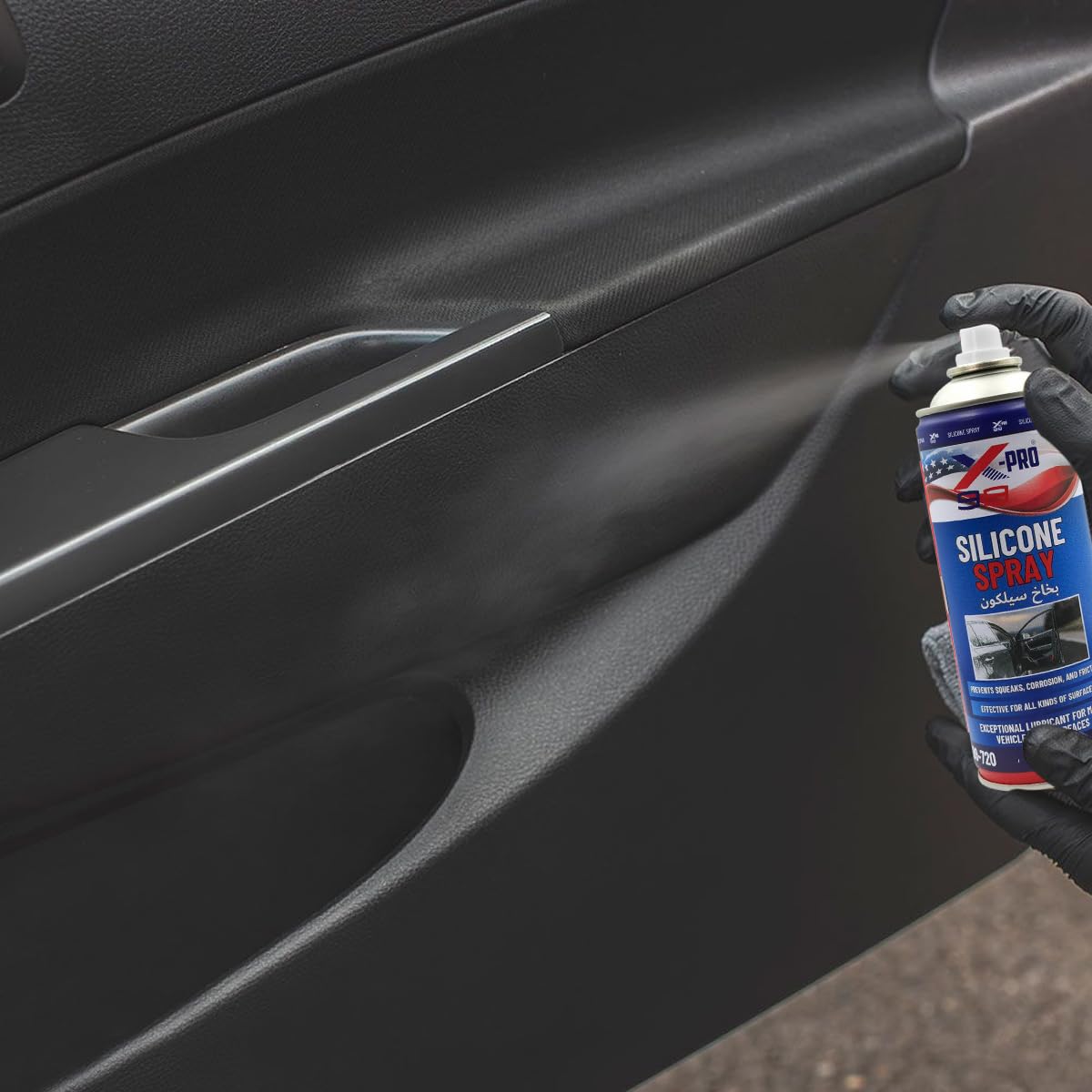 X PRO 99 Silicone Spray Lubricant - Prevents Squeaks, Corrosion