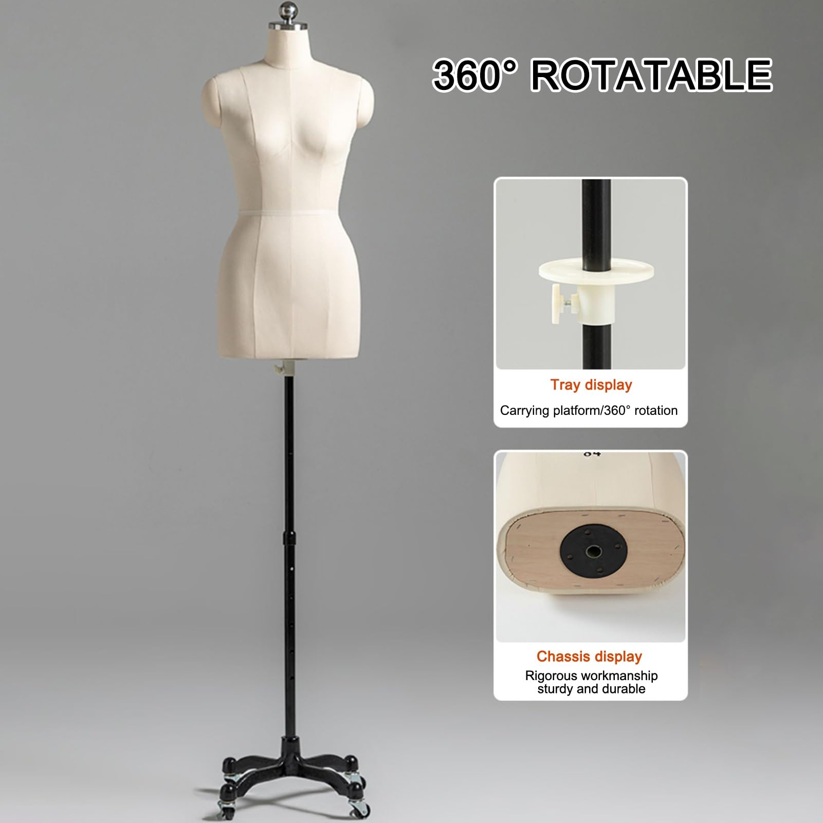 マネキン 女性 レディース 全身 軽量 トルソー 洋裁 ディスプレイ 可動 マネキン 女性 レディース 全身 軽量 マネキン買い 春 夏 秋 冬