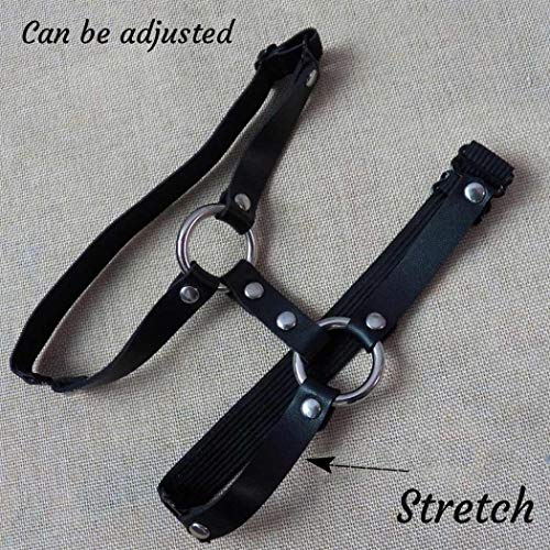 Bodiy Leather Leg Harness Black Punk Garters Belts Rave Thigh Holster Strap Club Halloween Body Chain Accessories Jewelry For Women And Girls (Pieces Of 1) #TOP1