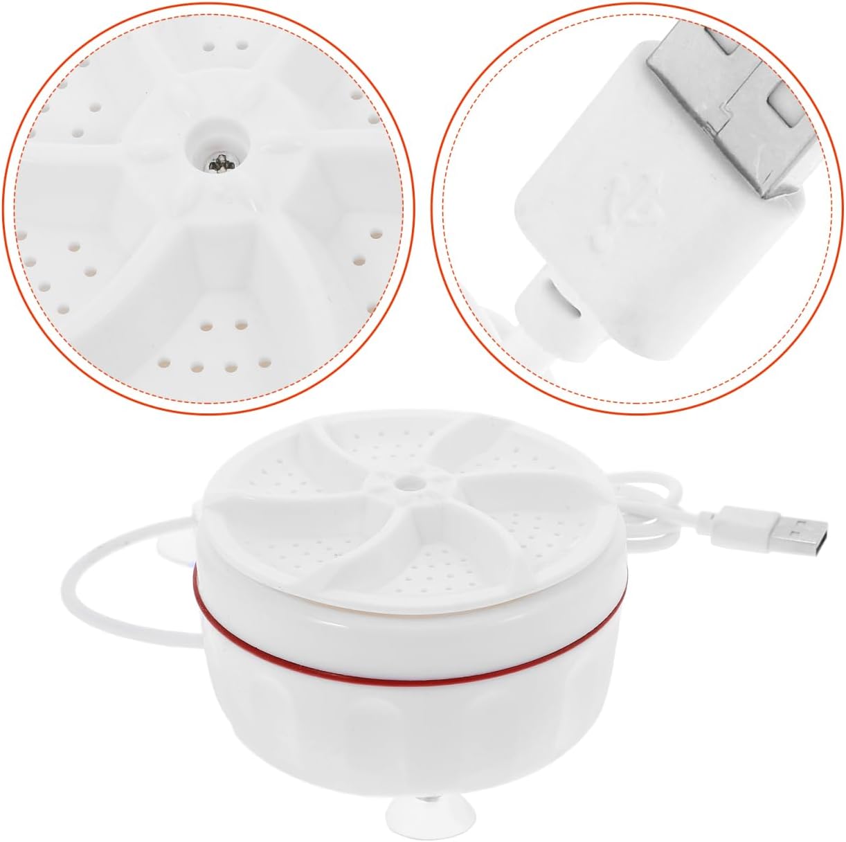 Mini portable USB Washing Machine,Sink Washing Machine Turbine Washer for Clothes and Dishes,for Travel, Business, Camping, College, RV, and Apartments