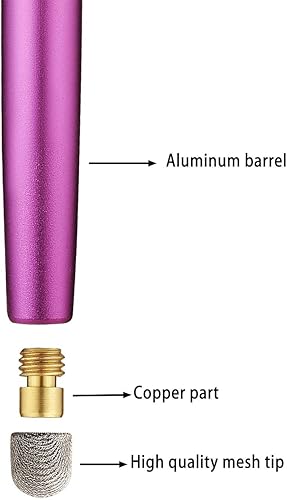 Miniatura 4 de CCIVV Bolígrafos de cintura delgada para pantalla táctil, compatibles con iPad, iPhone, Kindle Fire + 8 puntas de fibra híbrida extra reemplazables