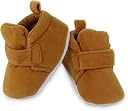Neska Moda Set Of 3 Pair Baby Boys & Girls 6 To 12 Months Velvet Booties(Brown,Green,Grey)-BT788andBT789andBT1590 gallery image