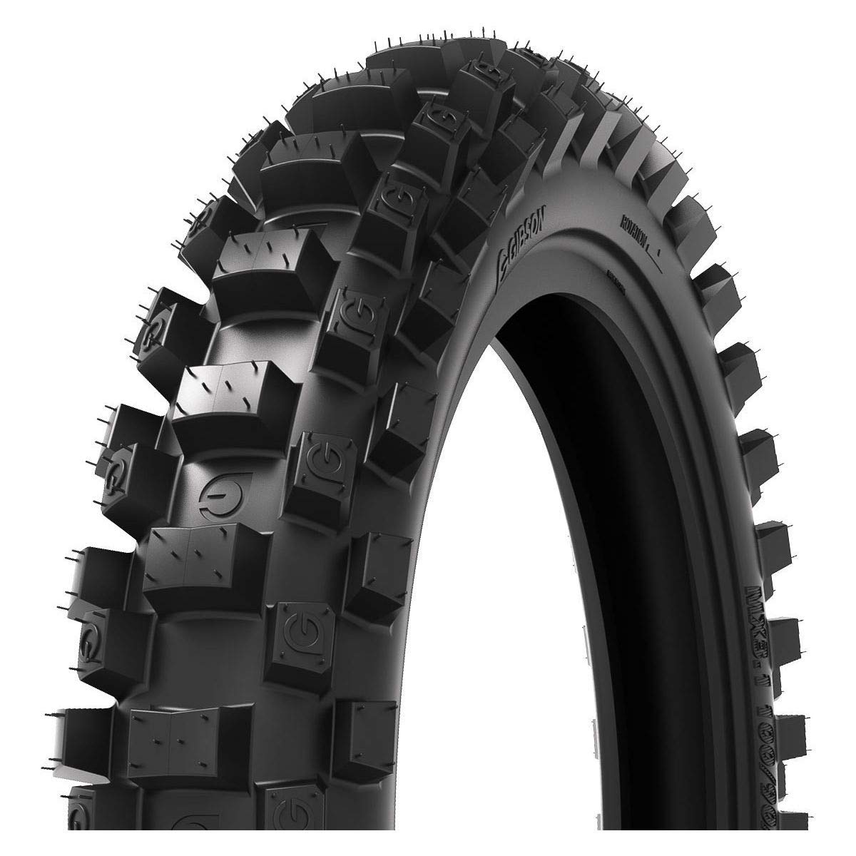 Pneu Moto Gibson MX 3.1 90/100-16 - Pour Sols Meubles/mi-durs, Arrière