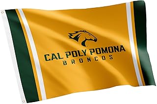 Desert Cactus California State Polytechnic University Flag Cal State Poly Banners 100% Polyester Indoor Outdoor 3x5 feet F...