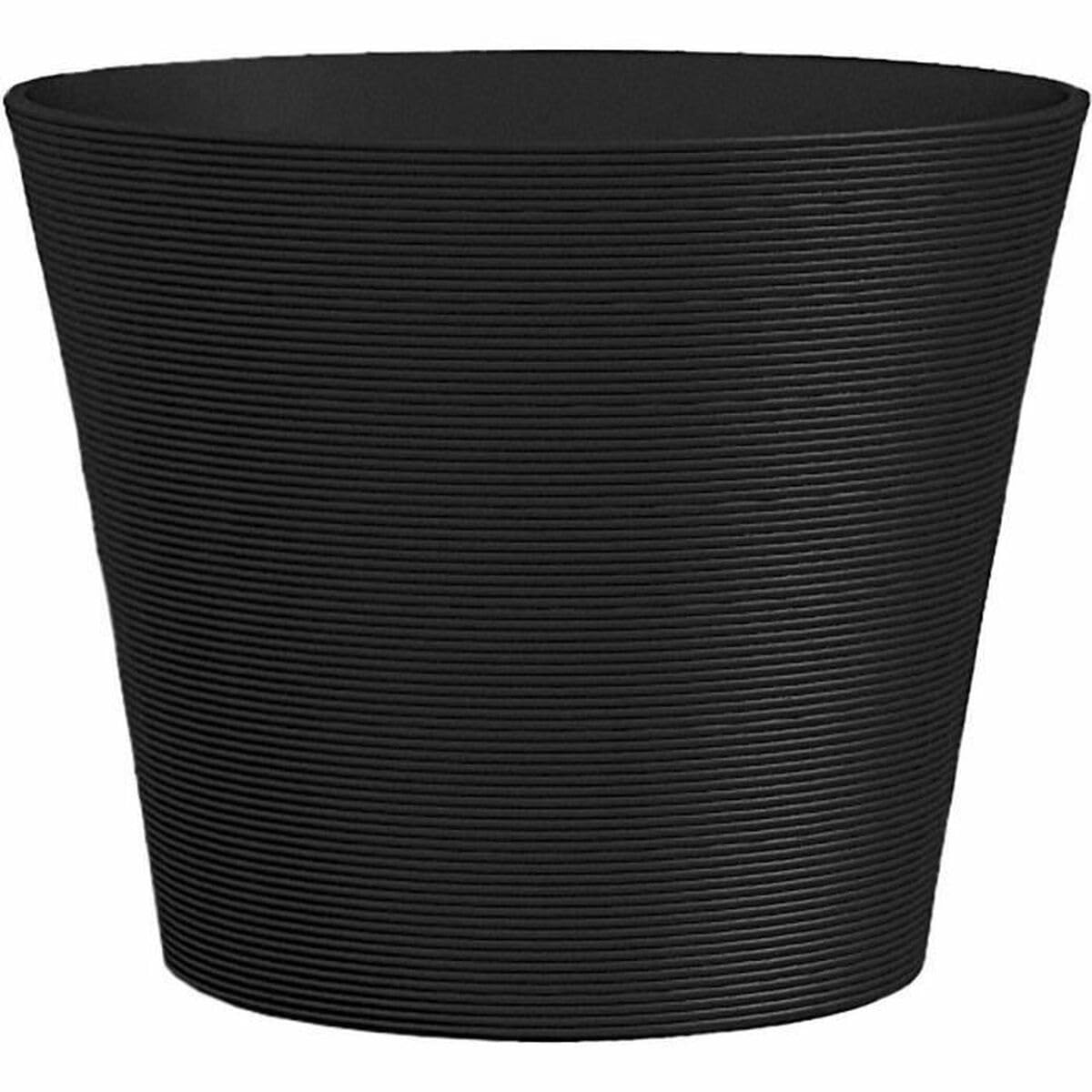 Pot Noir 30 x 27 cm pour sublimer votre décoration de balcon urbain