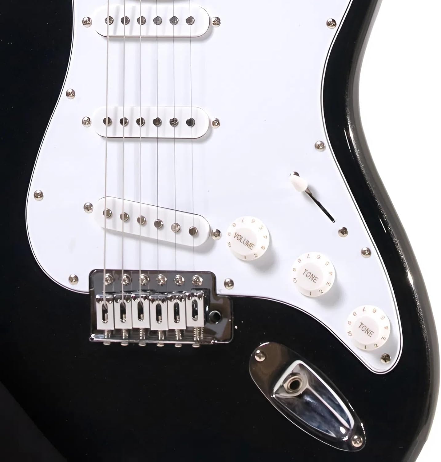 Kalos Full-size 39-inch Metallic Black Electric Guitar Package with Amp Perfect for Beginners