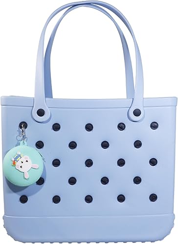 Miniatura 3 de Mon Caramel Encantos de goma de los accesorios del bolso de la playa,Accesorios de goma de la playa Totes Insertos,Encantos