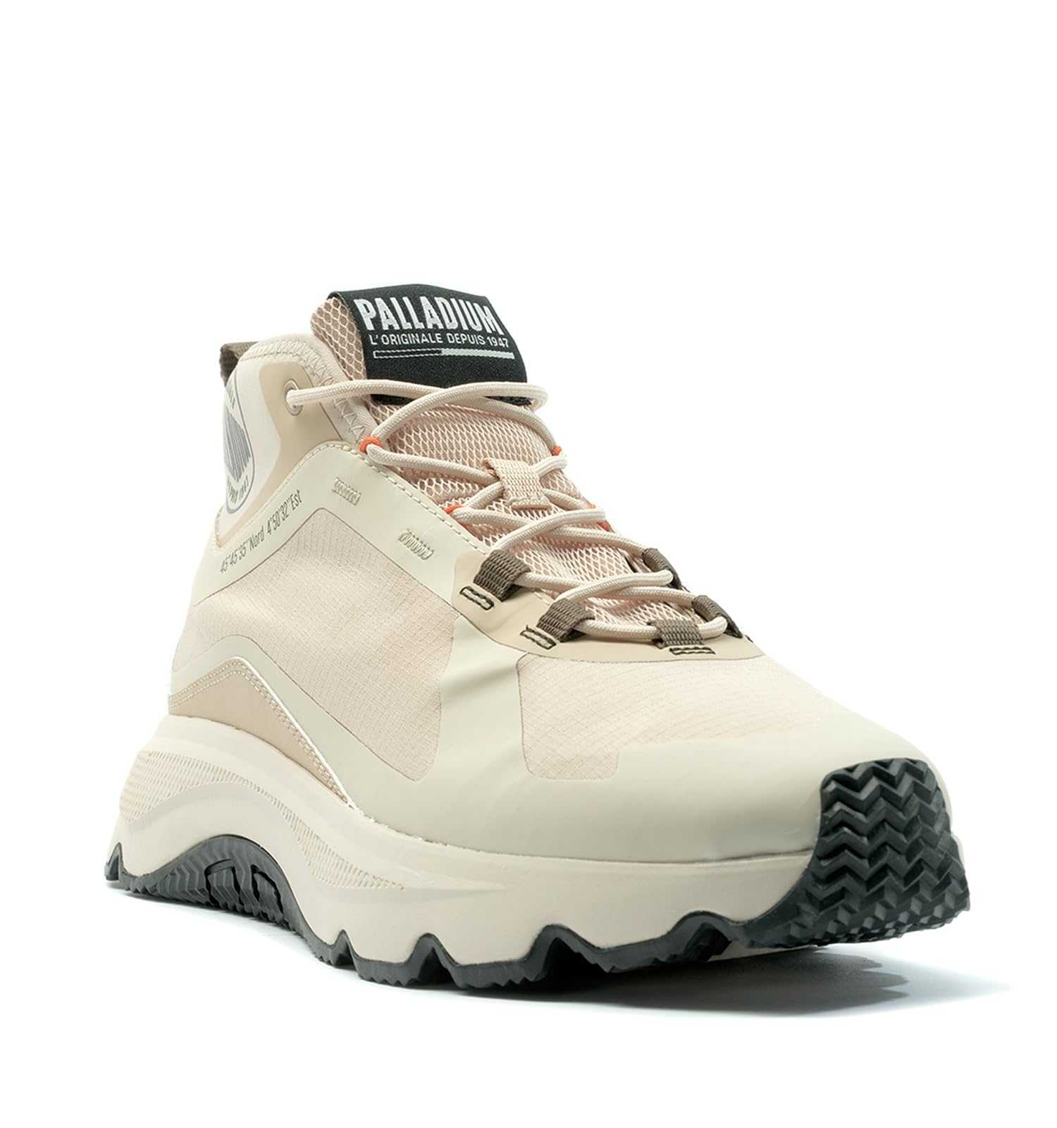 Palladium Mens Thunder Mid Urban Casual Beige WARM SAND - Image 1
