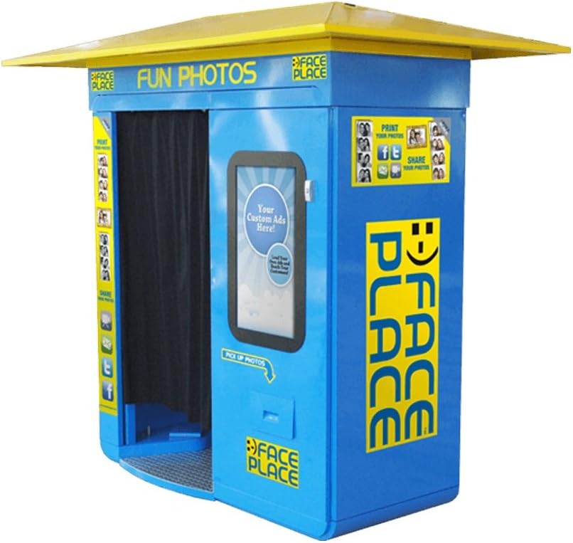 Theme Park Outdoor Photo Booth by Face Place