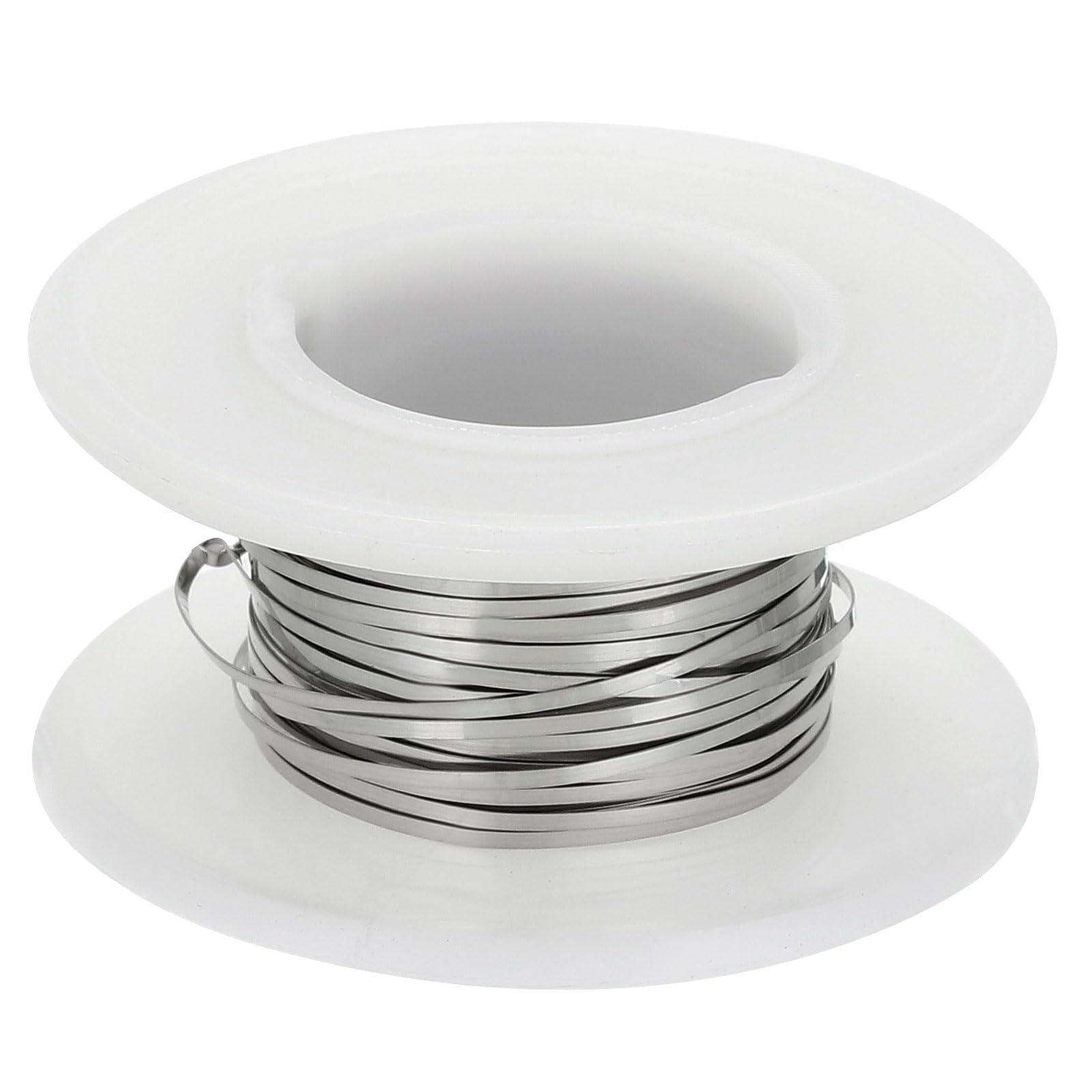 QUARKZMAN Flachheizdraht 16,4 Ft – 2 Mm Breite, 0,1 Mm Dicke, Nickel-Chrom, Für Heizelemente & Reparaturen