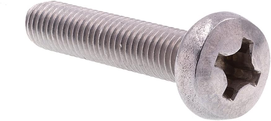 Prime-Line 9131824 Machine Screws, Metric, Pan Head, Phillips Drive, M8-1.25 X 40MM (10 Pack)
