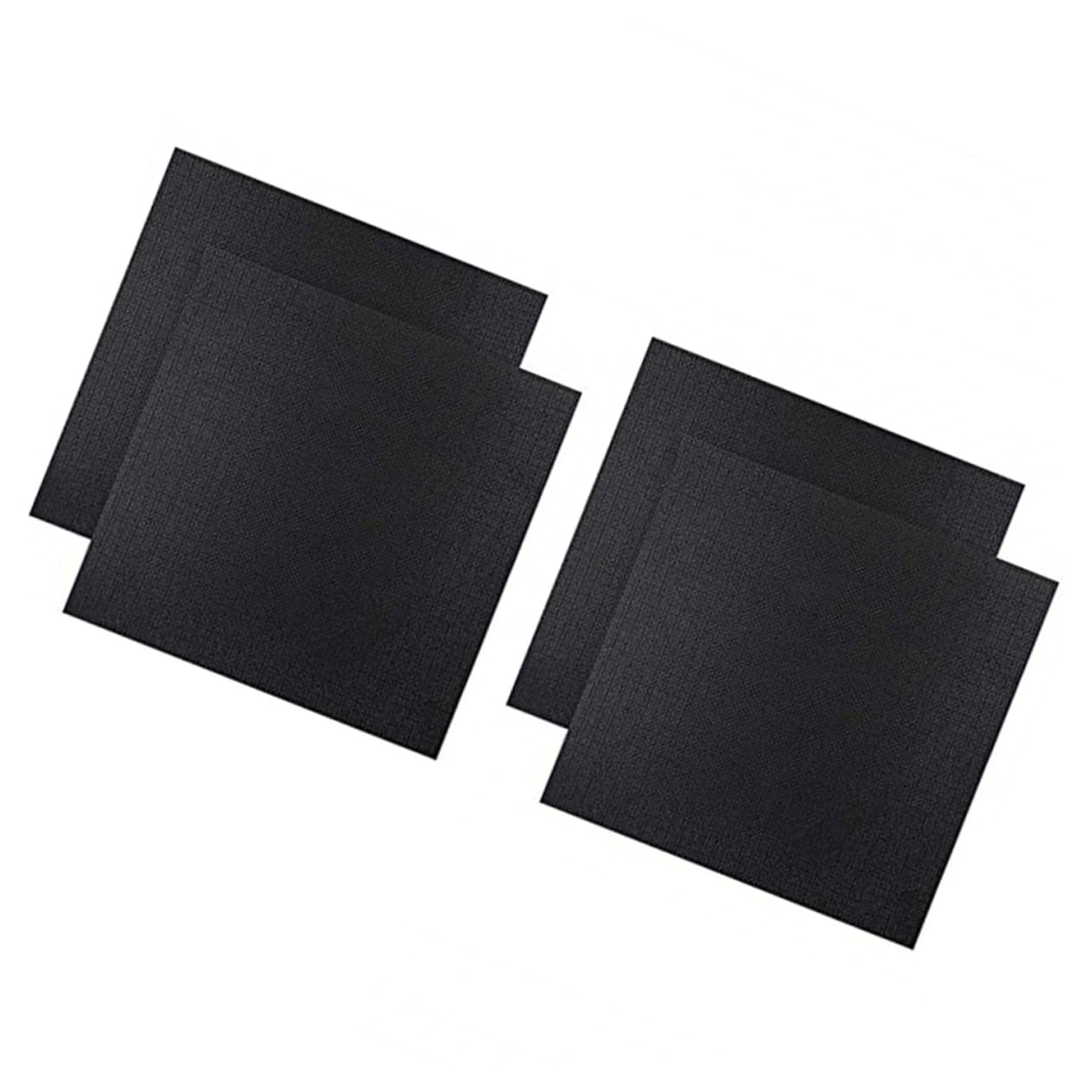 Housoutil 4pcs Cross-Stitch Embroidered Plain Cloth 11ct Cotton Aida Fabric DIY Needlework for