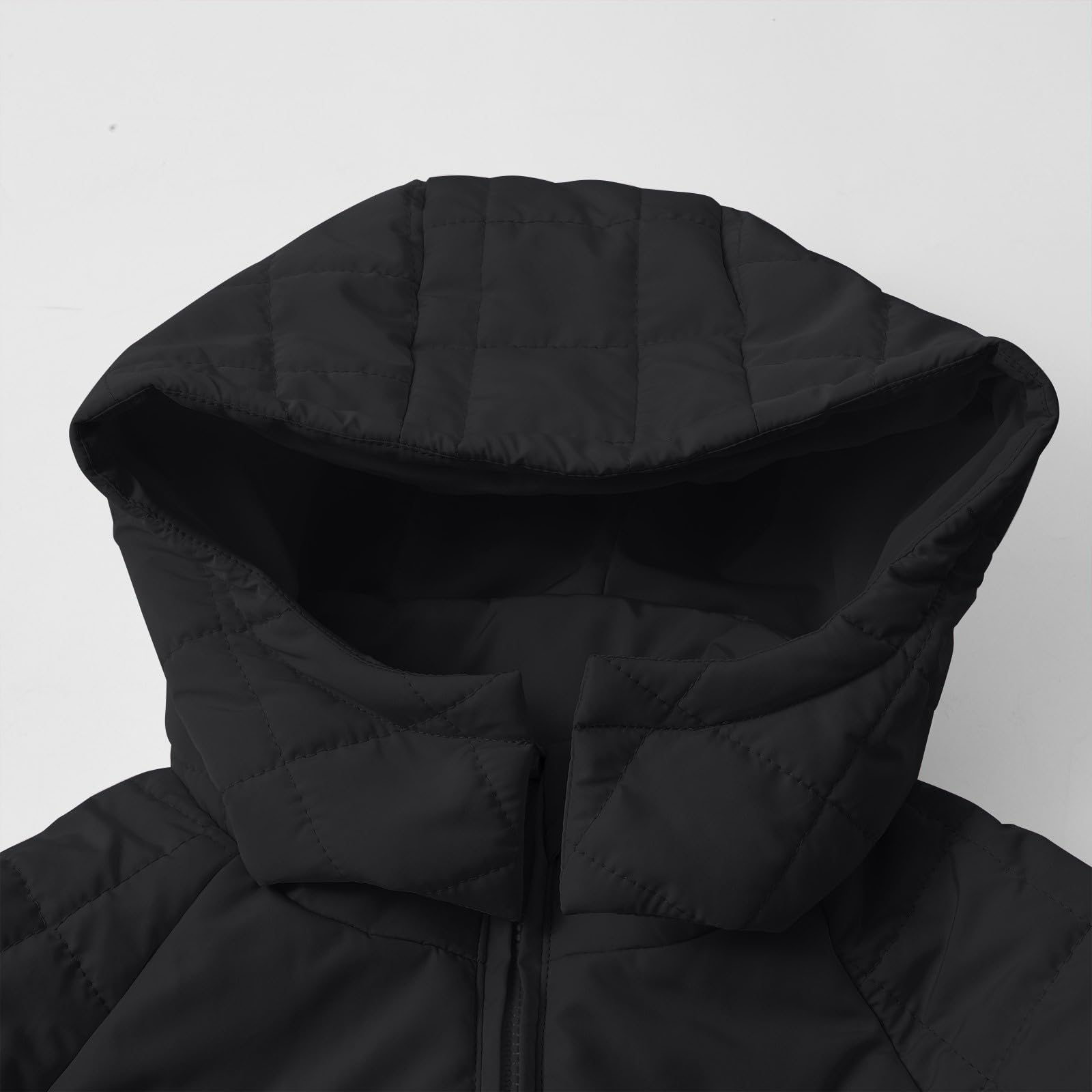 Generisch Combinaison de ski pour enfants - Combinaison de ski - Pour fille et garçon - Combinaison chaude - Rembourrée avec fermeture éclair - Coupe-vent - Vêtement de ski