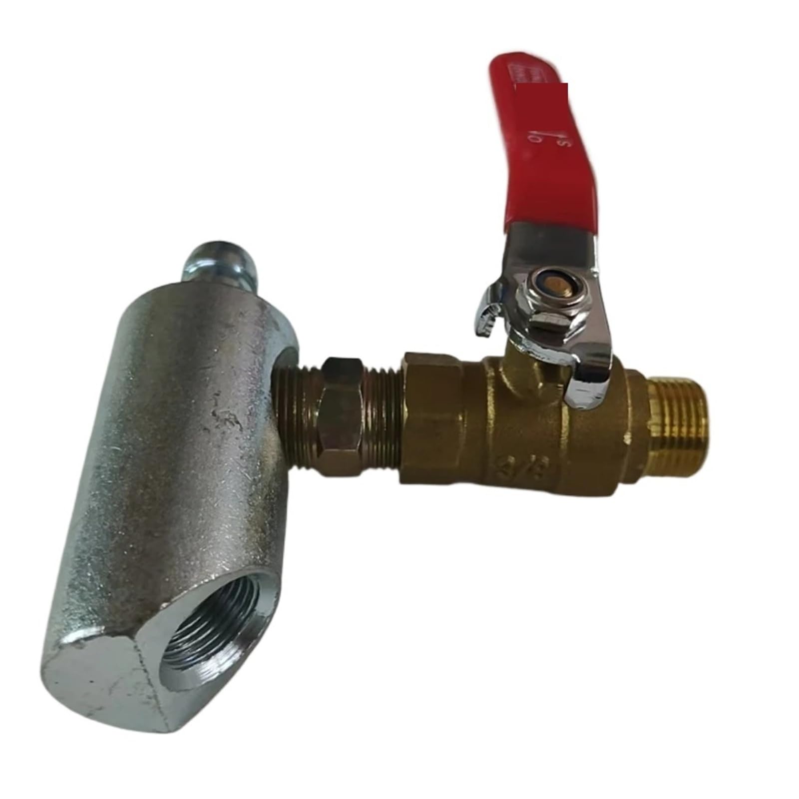 Belovek One Color Three Way Valve For Portable Sandblaster 5/10Gallon/20Gallon Sandblasting Tank