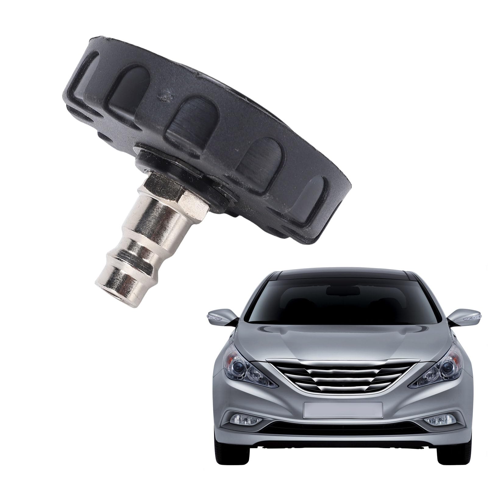 Yctze Adapter Odpowietrzania Cylindra Głównego, Zamiennik dla Sonata, Outlander, L200, Altima, 50,7 Mm, w Pełni Kompatybilny z Naszymi Zestawami do Odpowietrzania Hamulców,