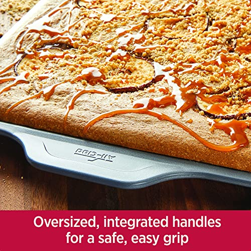 All-Clad Pro-Release Nonstick Bakeware Set 10 Piece Oven Safe 450F Half Sheet, Cookie Sheet, Muffin Pan, Cooling & Baking Rack, Round Cake Pan, Loaf Pan, Baking Pan Grey by All-Clad - Image 7