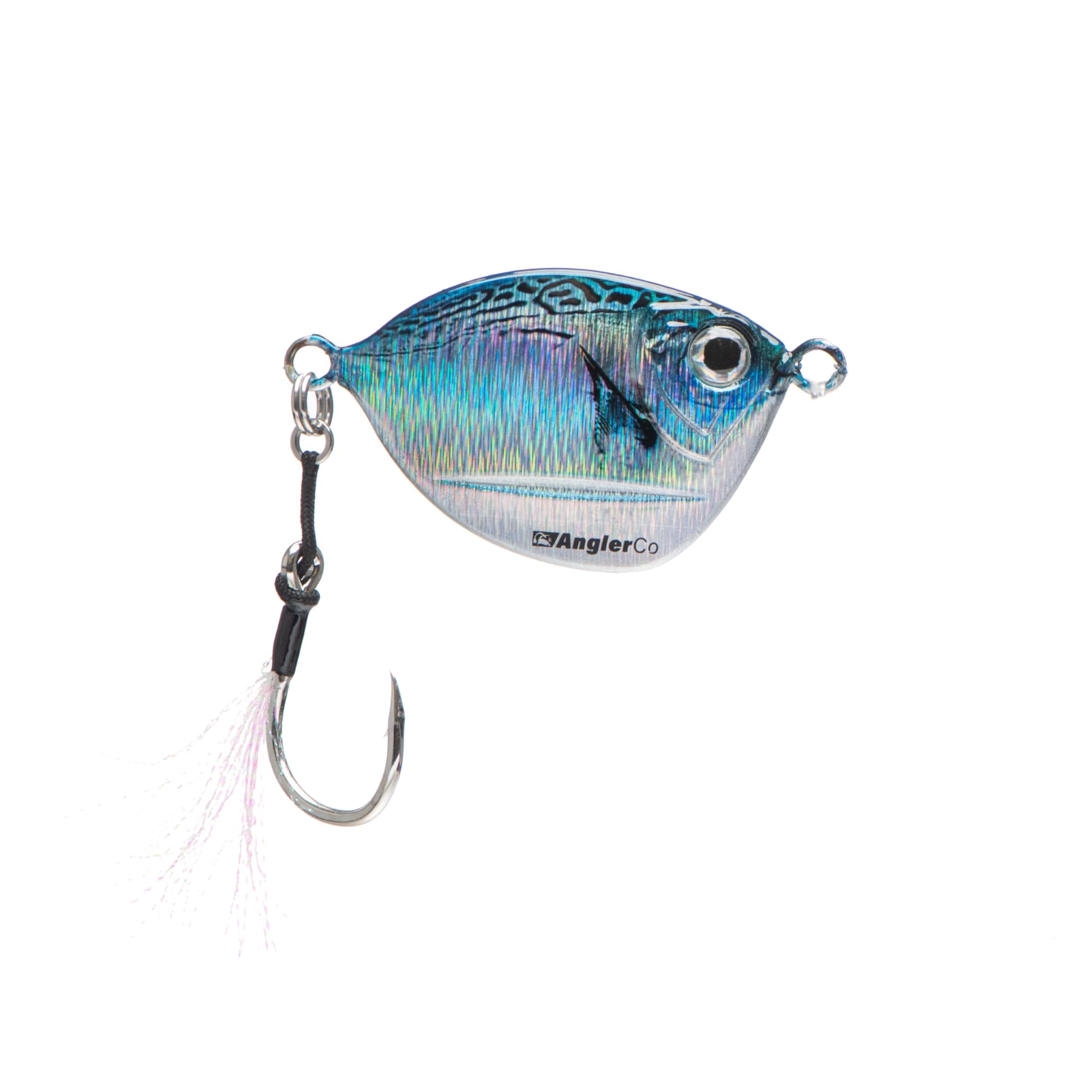 Amazon.com: AnglerCo Imposter Jig, Bonita Pattern, Slow Pitch