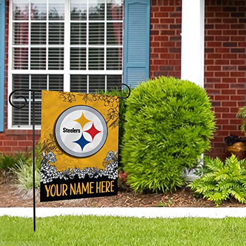 Image of Rico Industries NFL Standard /Primary Personalized 13 inch x 18 inch Double Sided Garden Flag