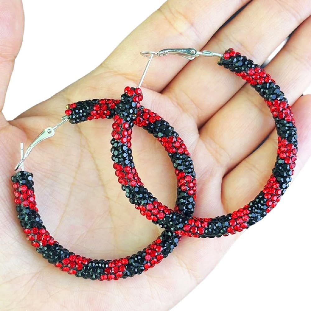 Halloween Theme Beaded Hoop Earrings Ghost Spider Web Punmpkin Cat Skull Charms Dangle Earrings for Women Creative Halloween Cosplay Party Jewelry Decors image 2