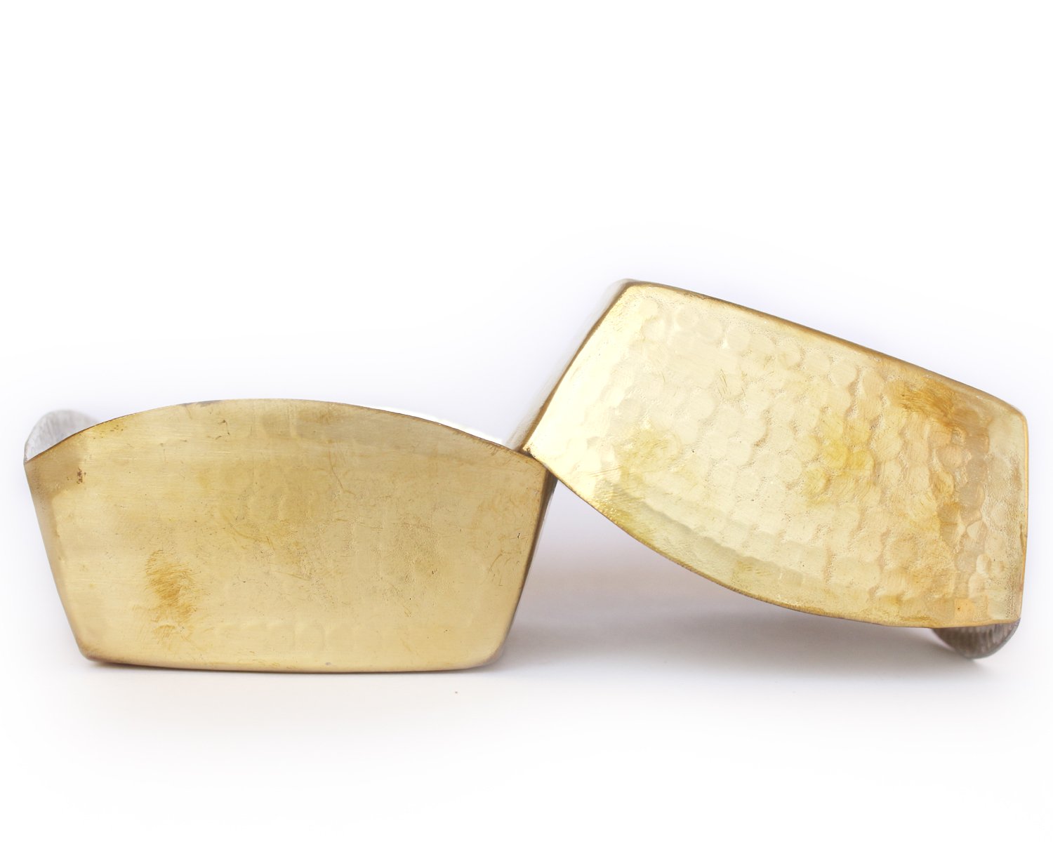 Coupe en laiton carrée De Kulture Works : objet déco artisanal haut de gamme