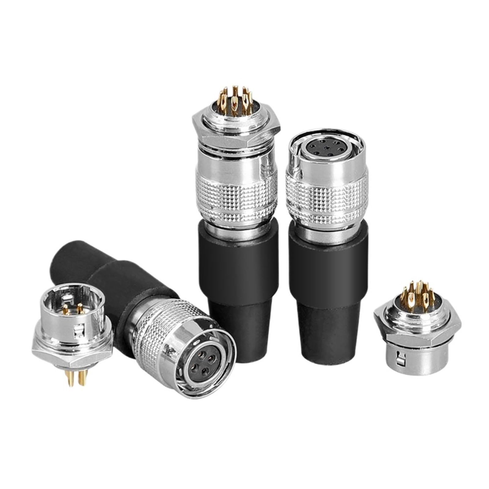 YC12-4/6/7/8/9/10/11/12 Stift- und Buchsenstecker, 12 mm Loch(YC12-11 core plug)