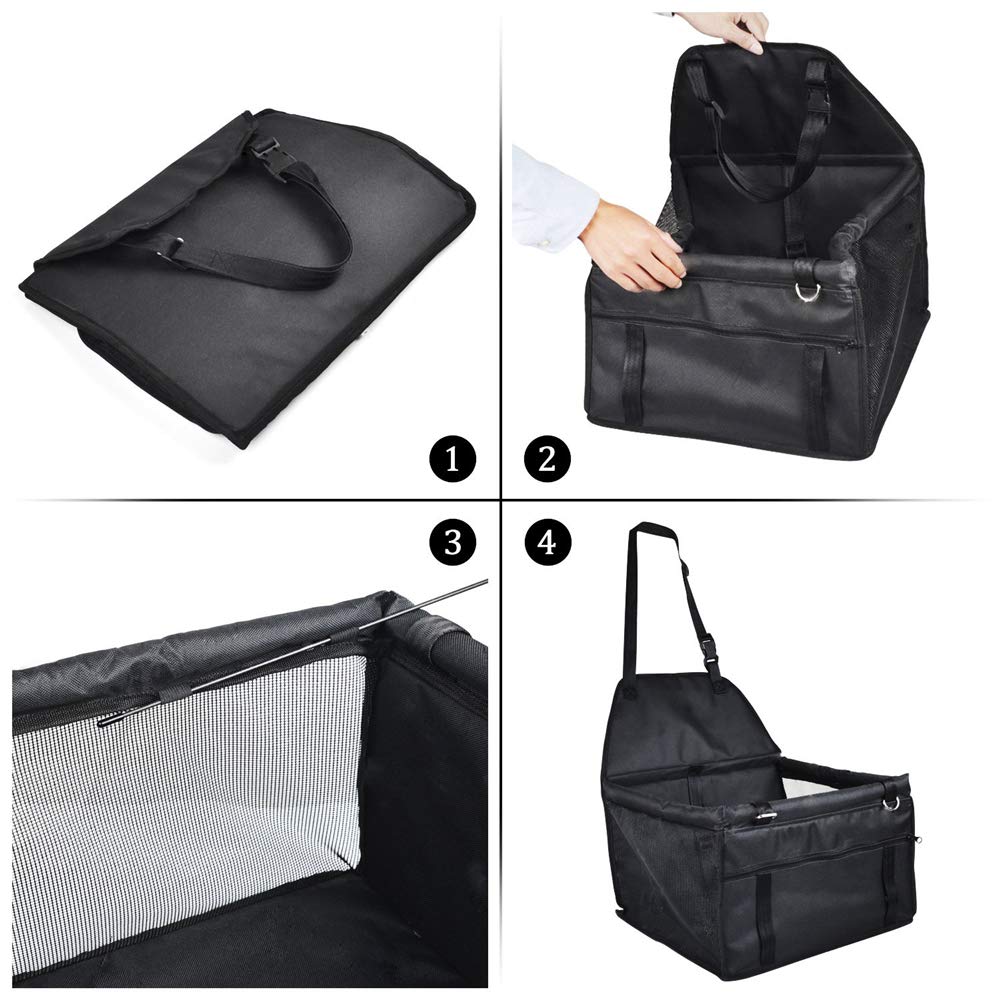 IvyLife Siège d'appoint de Voiture pour Les Chiens ou Chats, Sac