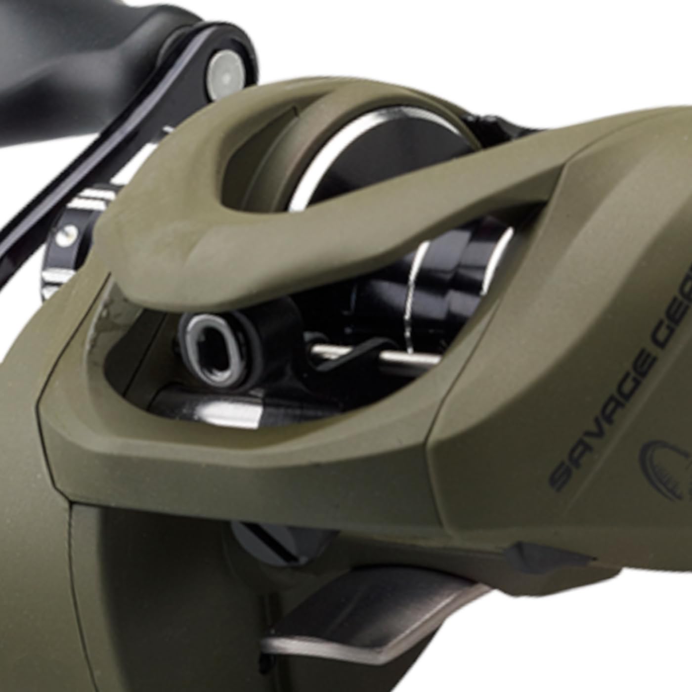savage gear multirolle Baitcast zum Kunstköderangeln auf Raubfische 8.1:1 SG8 250 RH BC Sport & Freizeit Farbe:Supermond Weiß waterdichte fietstas Mütze Radsport Winter Ohrenschützer