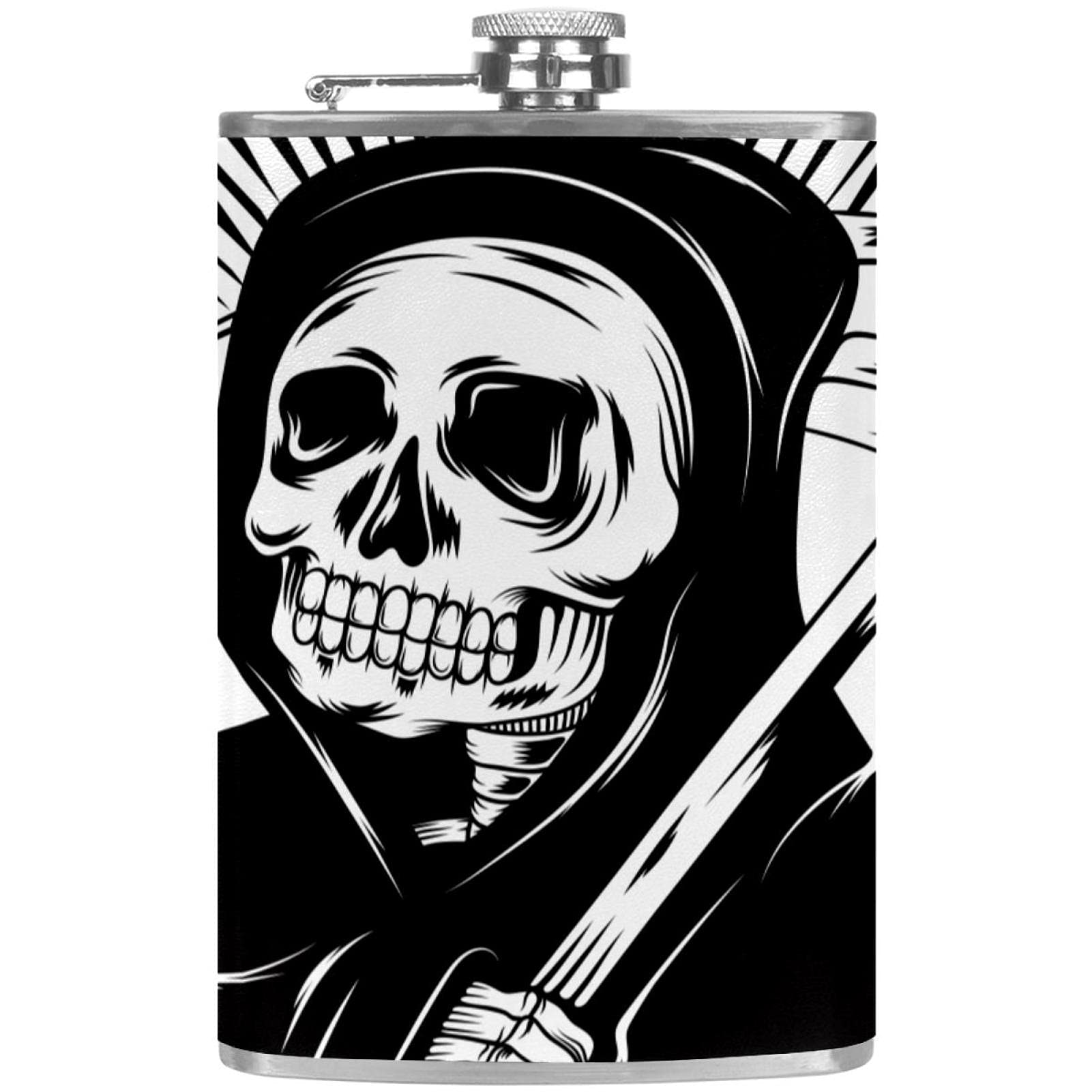 Flasque de camping faucheuse, le cadeau original pour Halloween