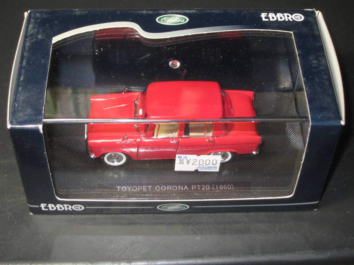 1/43 TOYOPET CORONA PT20 1960 RED エブロ トヨペット EBBRO