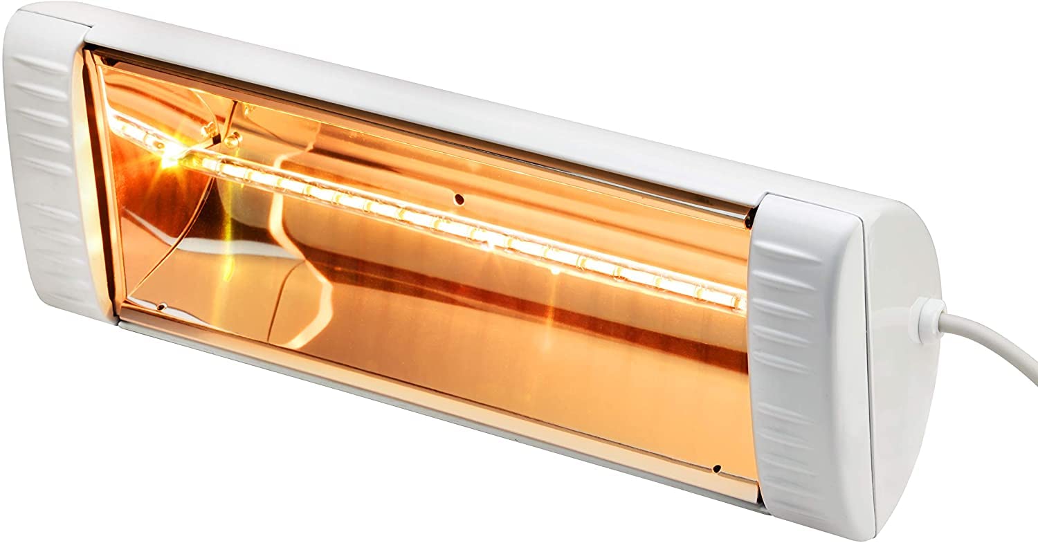 STARPROGETTI lampada riscaldante a raggi infrarossi design ELITE3 2000 Watt IPX5 - Bianca