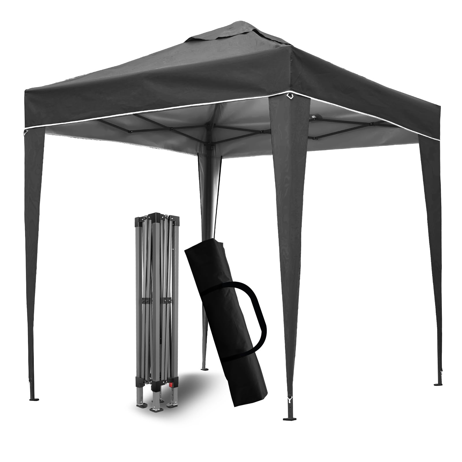 Pop Up Gazebo 3x3m Heavy Duty Outdoor Canopy Tent, Waterproof & UV Protection Folding Shelter, Portable Shade Tent for Backyard, Garden, Beach, Camping, Party & Events