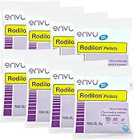 Kit 8 Rodilon Pellets 25g Envu Isca Para Controle de Ratos e Camundongos