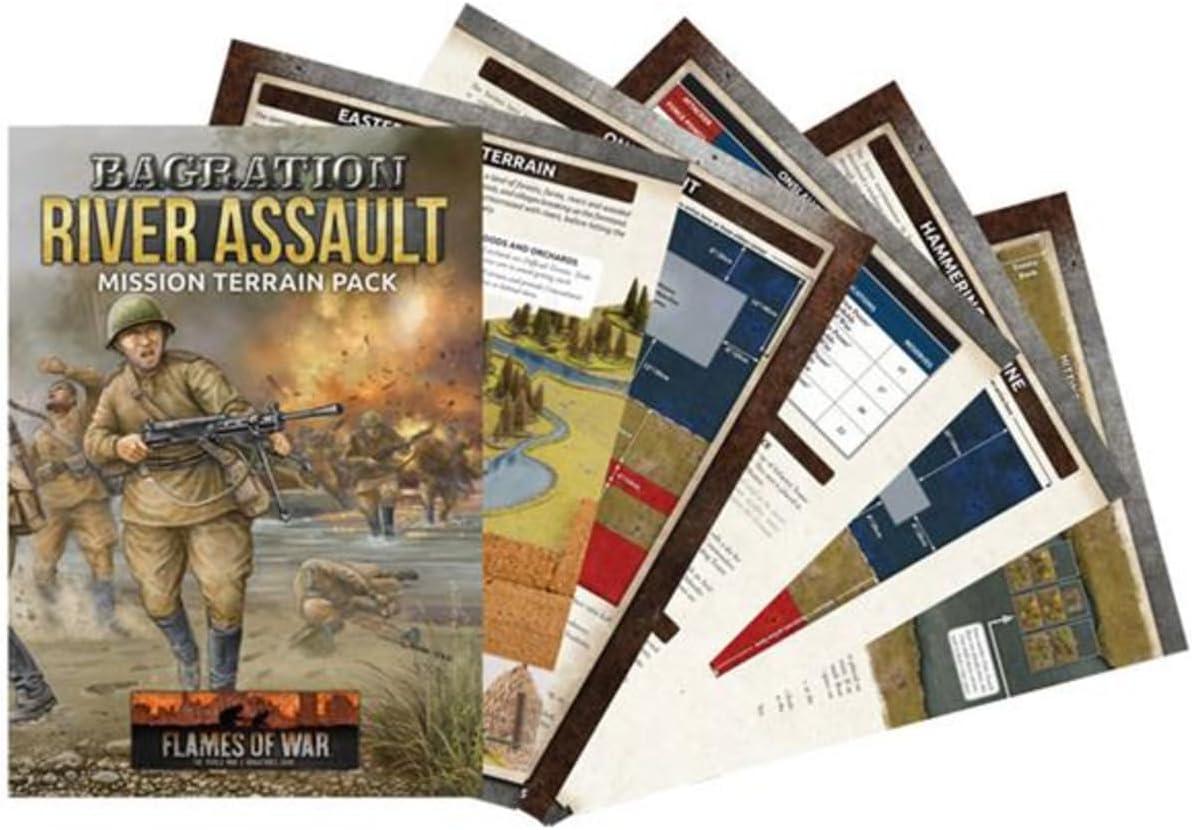 Flames of War Late War: Bagration River Assault Mission Terrain Pack (FW266A)