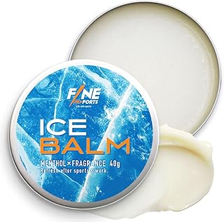 アイスバーム 40g 高濃度メントール シトラスムスク調の香り CICA マグネシウム 配合 冷感 冷却 マッサージ クールダウン 日本製