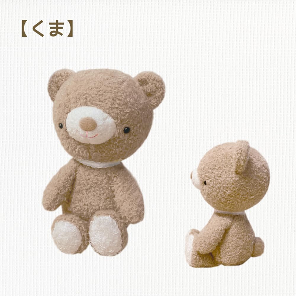 Amazon.co.jp: モンスイユ ぬいぐるみ クマ くま シフォンミルク