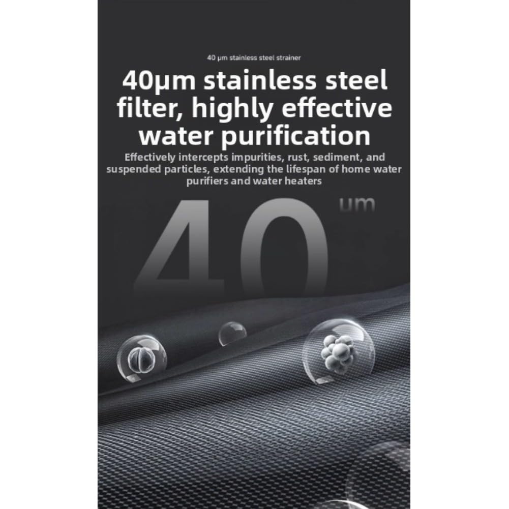 Zdejmowany filtr wstępny do elektrycznych podgrzewaczy wody, wlot do elektrycznych podgrzewaczy wody