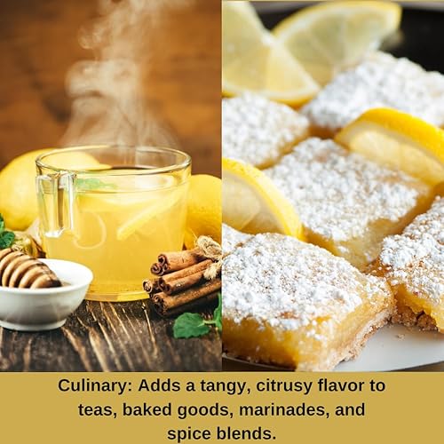 Miniatura 6 de Polvo de cáscara de limón 100% natural para el cuidado de la piel, 0.50 libras, 227 GMS, 8 onzas