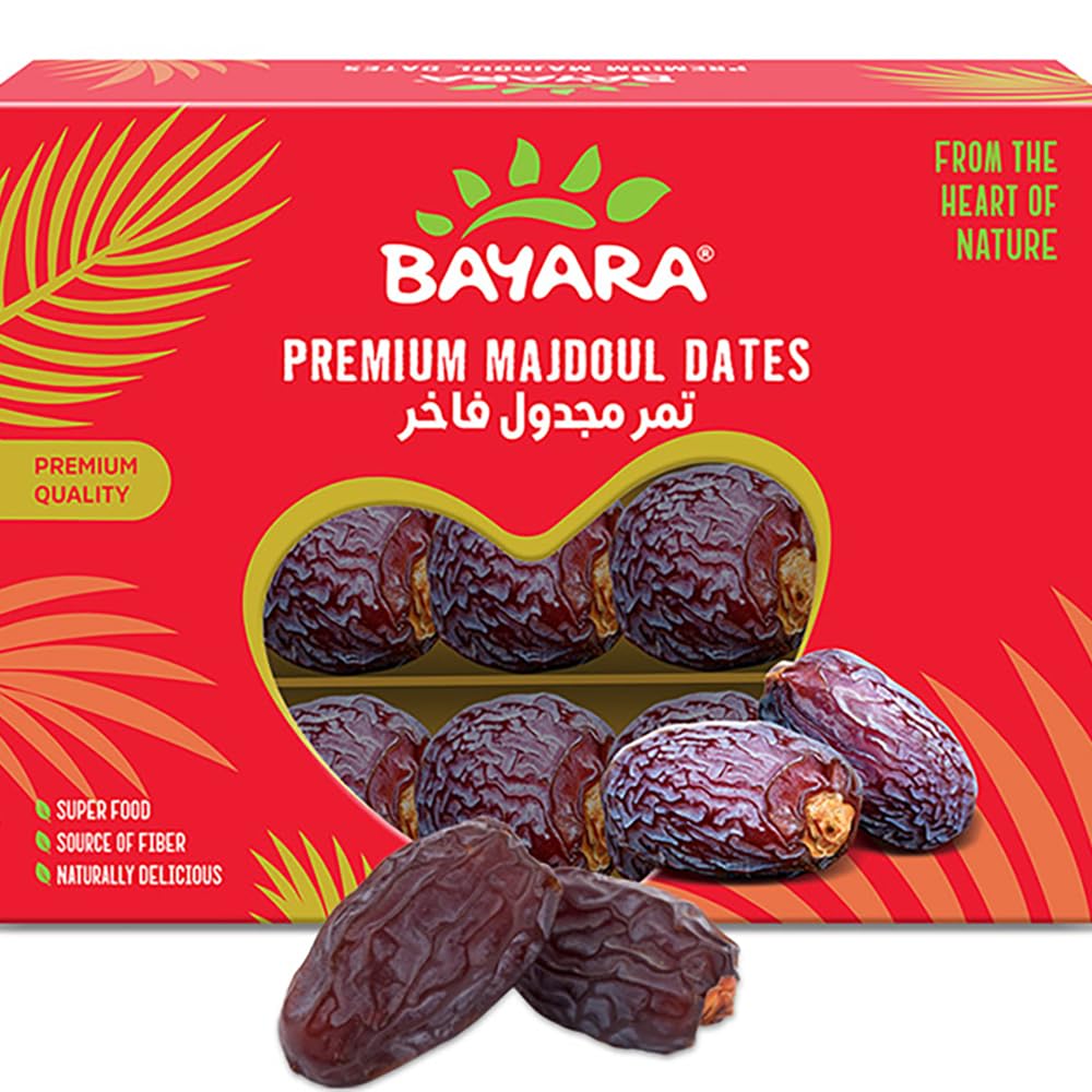 Bayara Majdoul Dates, 500 gm (Pack of 1)