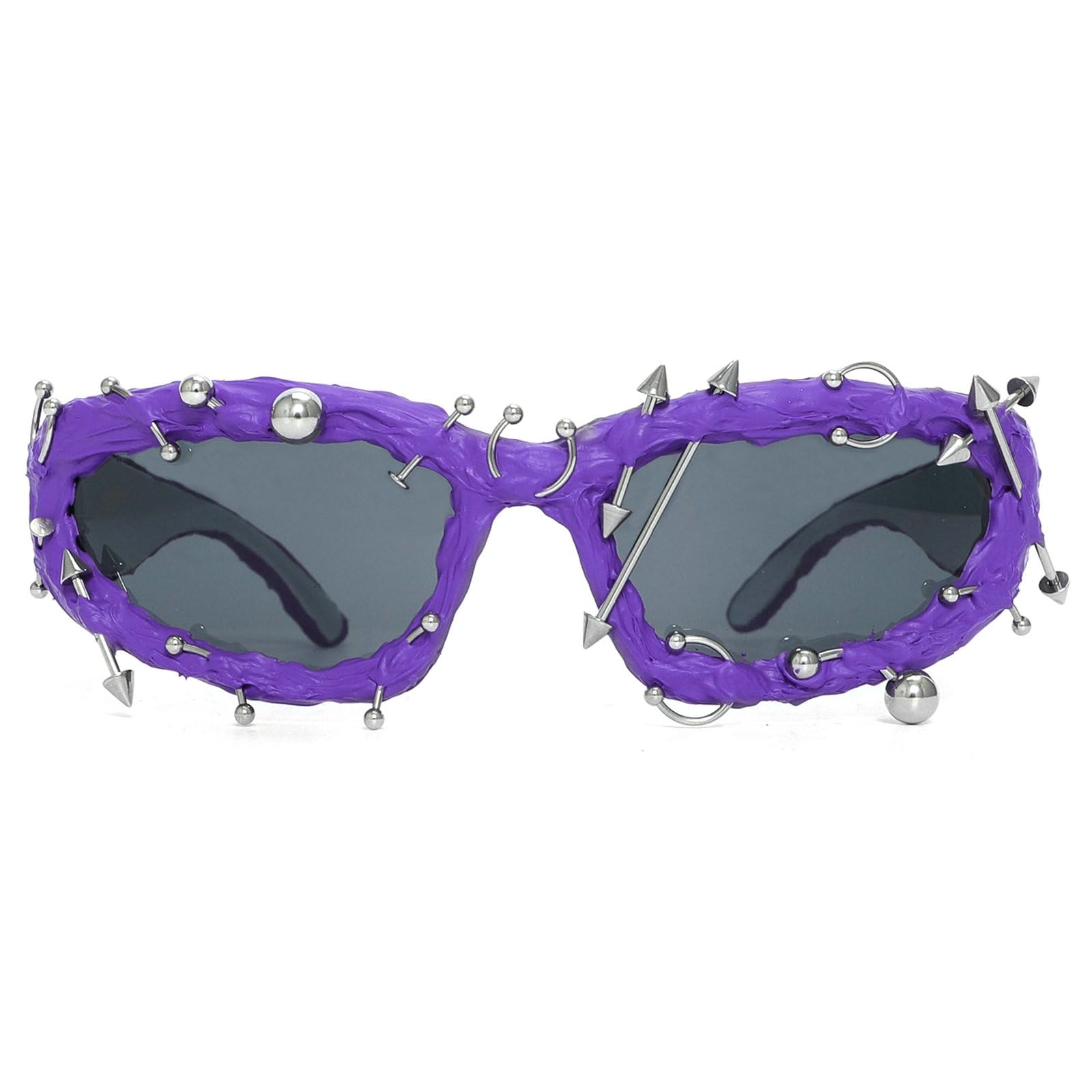Wrap Around Y2K Sunglasses Men And Women Cool Sunglasses Personalized Street Party sunglasses N45