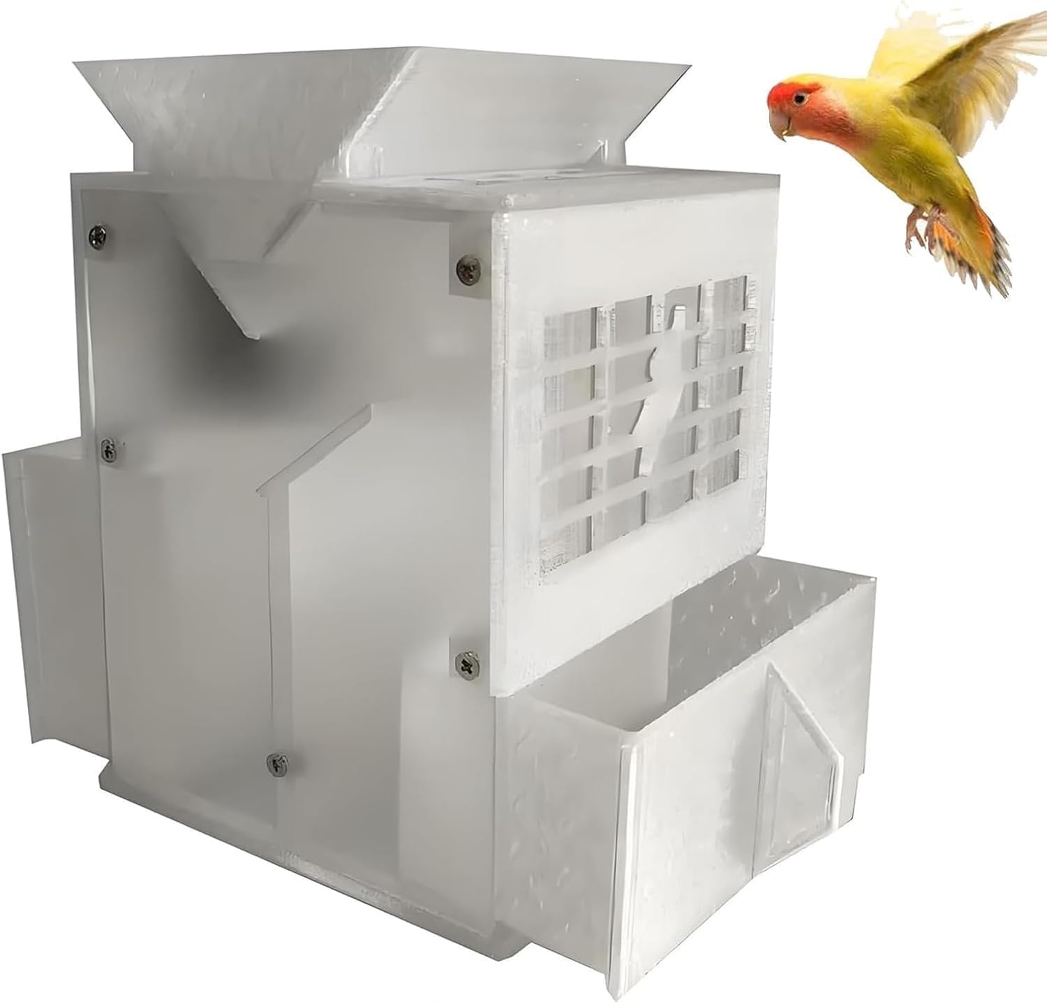 Séparateur de céréales électrique avec 2 tiroirs pour millet et graines