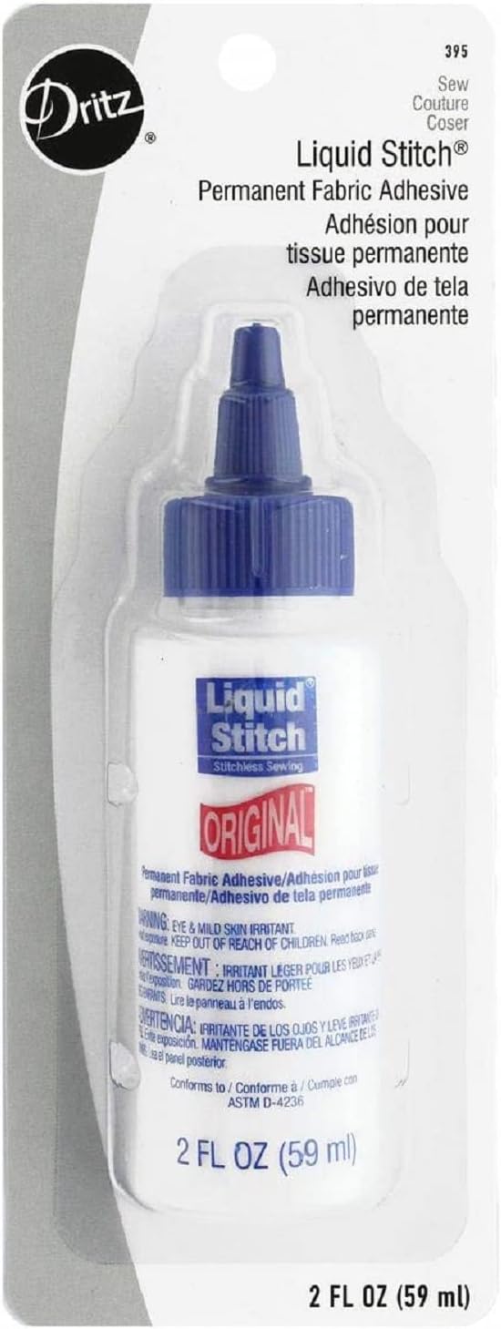 Dritz 395 Original Liquid Stitch, 2-Fluid Ounce, Clear